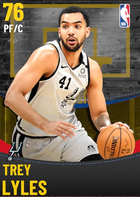 (GOLD) Trey Lyles (76 OVR)