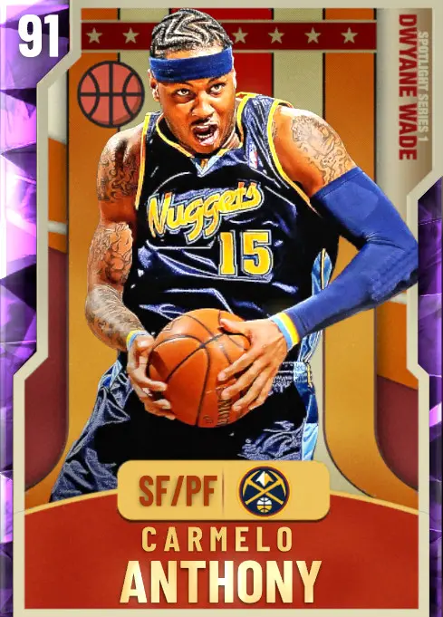 (AMETHYST) Carmelo Anthony (91 OVR)