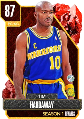 NBA 2K24 | 2KDB Ruby Tim Hardaway (87) Complete Stats