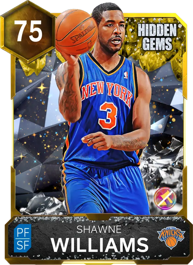 (GOLD) Shawne Williams (75 OVR)
