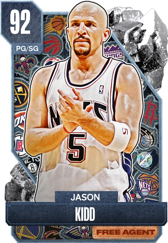 (FREEAGENT) Jason Kidd (92 OVR)