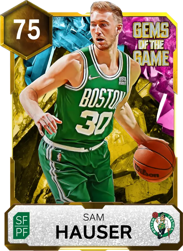 (GOLD) Sam Hauser (75 OVR)