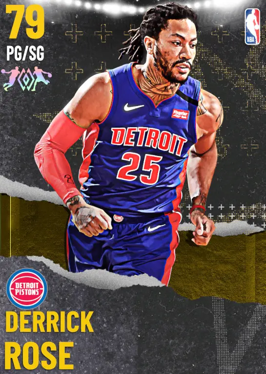 (GOLD) Derrick Rose (79 OVR)