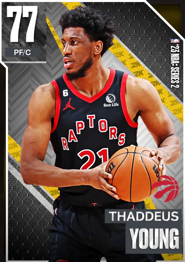 (GOLD) Thaddeus Young (77 OVR)