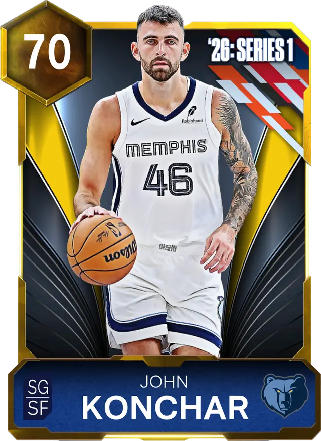 (GOLD) John Konchar (70 OVR)