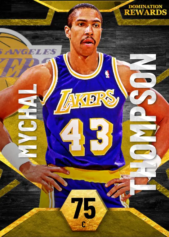 (GOLD) Mychal Thompson (75 OVR)
