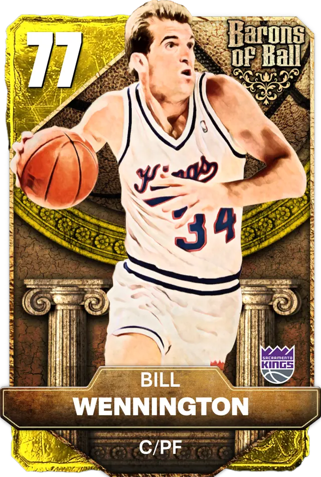 (GOLD) Bill Wennington (77 OVR)