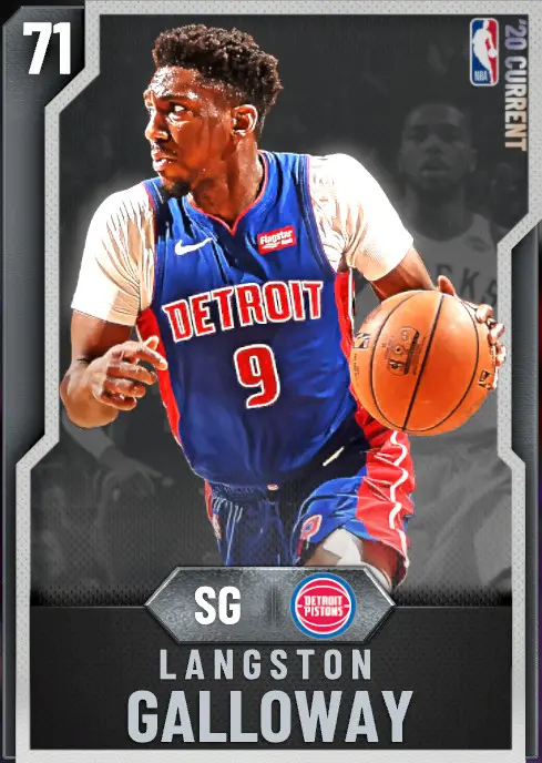 (SILVER) Langston Galloway (71 OVR)