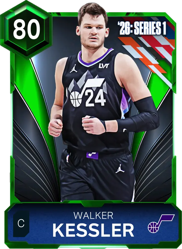 (EMERALD) Walker Kessler (80 OVR)