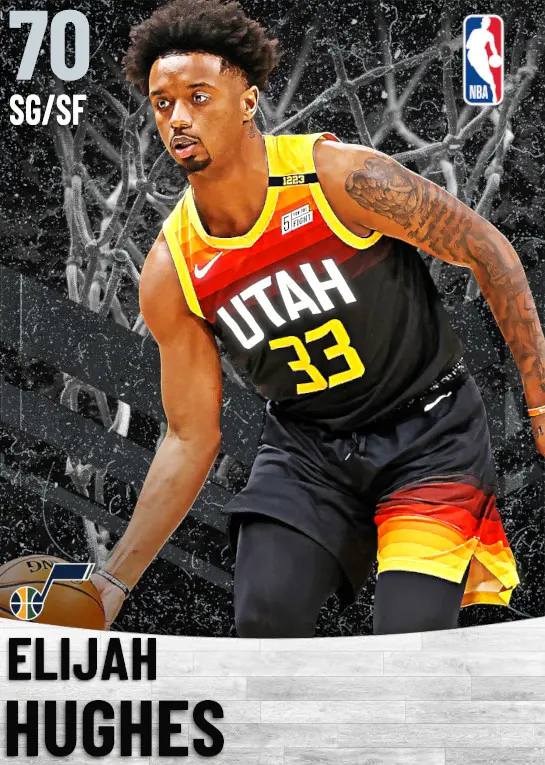 (SILVER) Elijah Hughes (70 OVR)