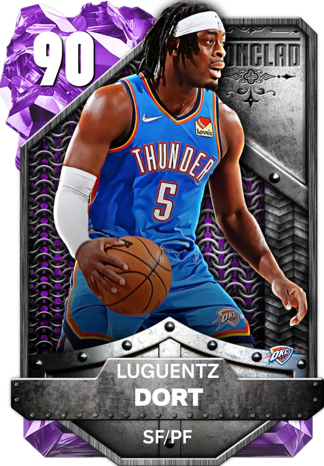 (AMETHYST) Luguentz Dort (90 OVR)