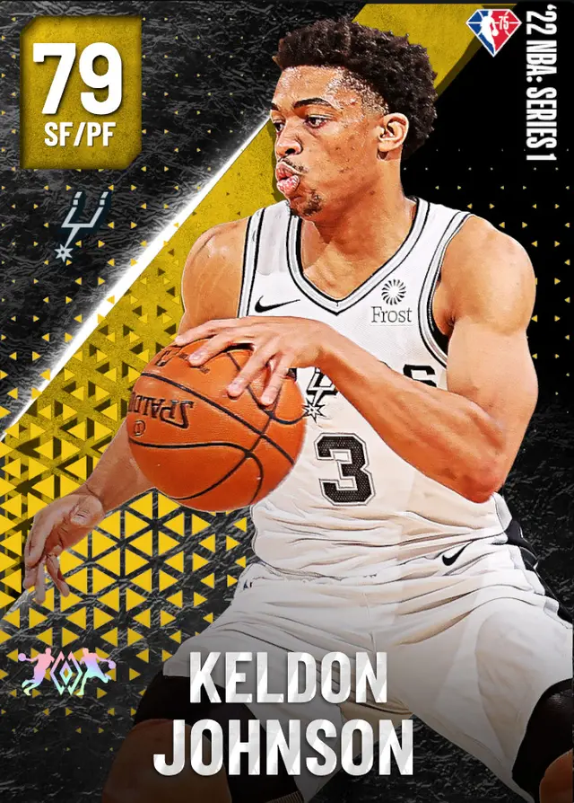 (GOLD) Keldon Johnson (79 OVR)