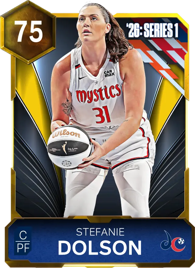 (GOLD) Stefanie Dolson (75 OVR)