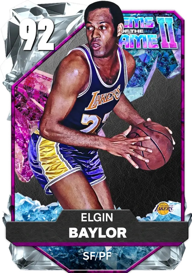 (DIAMOND) Elgin Baylor (92 OVR)