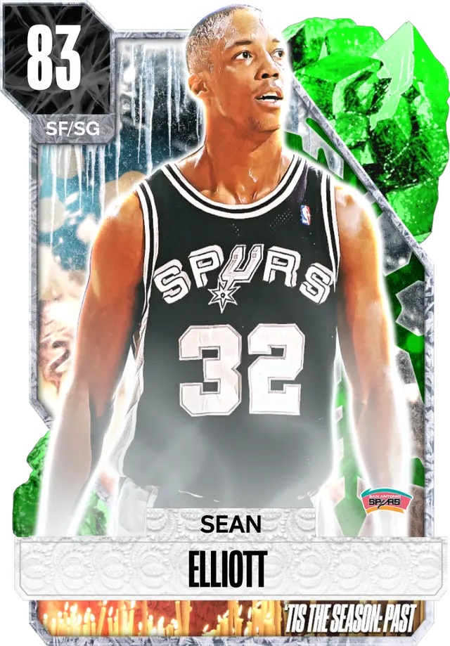 (EMERALD) Sean Elliott (83 OVR)