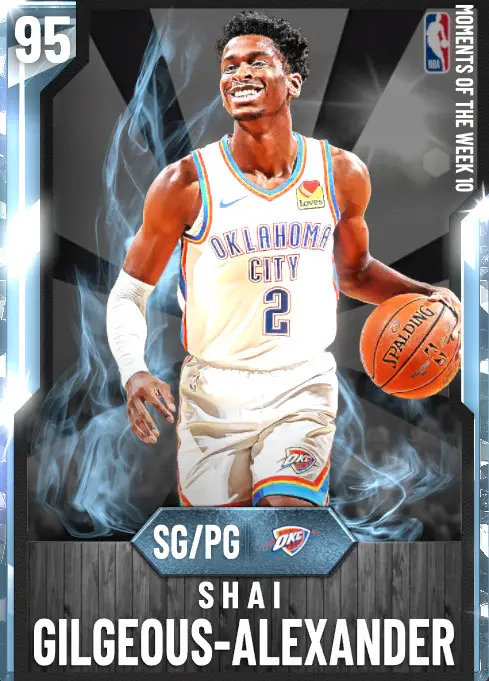 (DIAMOND) Shai Gilgeous-Alexander (95 OVR)