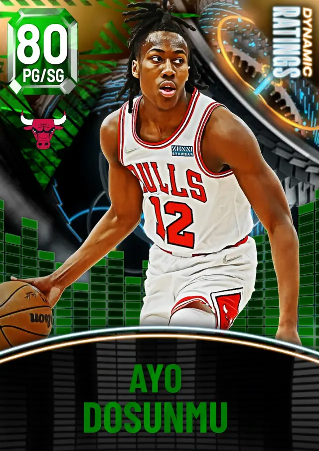 (EMERALD) Ayo Dosunmu (80 OVR)