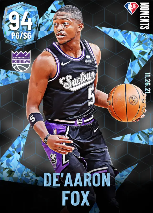 (DIAMOND) De'Aaron Fox (94 OVR)