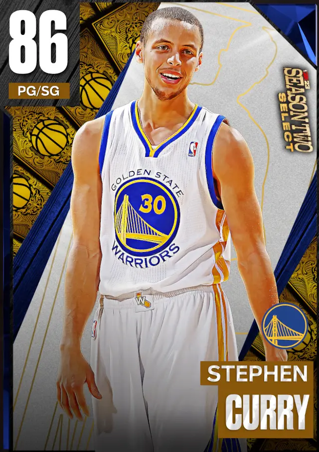 (SAPPHIRE) Stephen Curry (86 OVR)