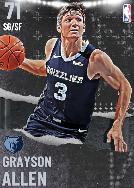 (SILVER) Grayson Allen (71 OVR)