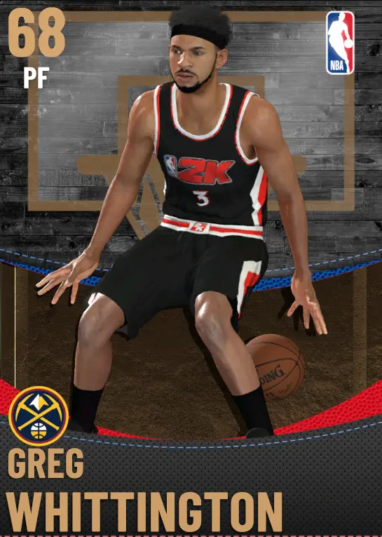 (BRONZE) Greg Whittington (68 OVR)