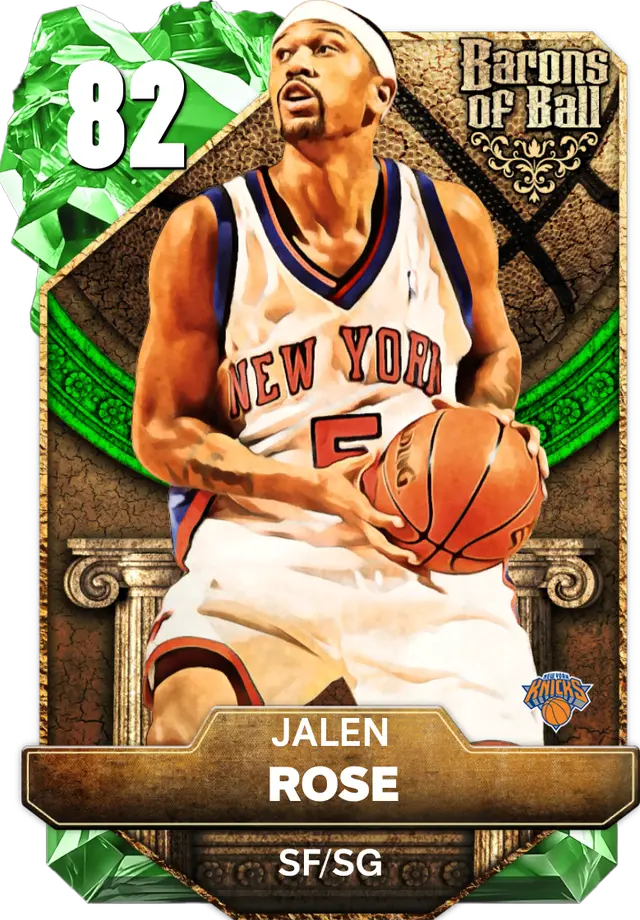 (EMERALD) Jalen Rose (82 OVR)