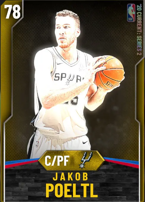 (GOLD) Jakob Poeltl (78 OVR)