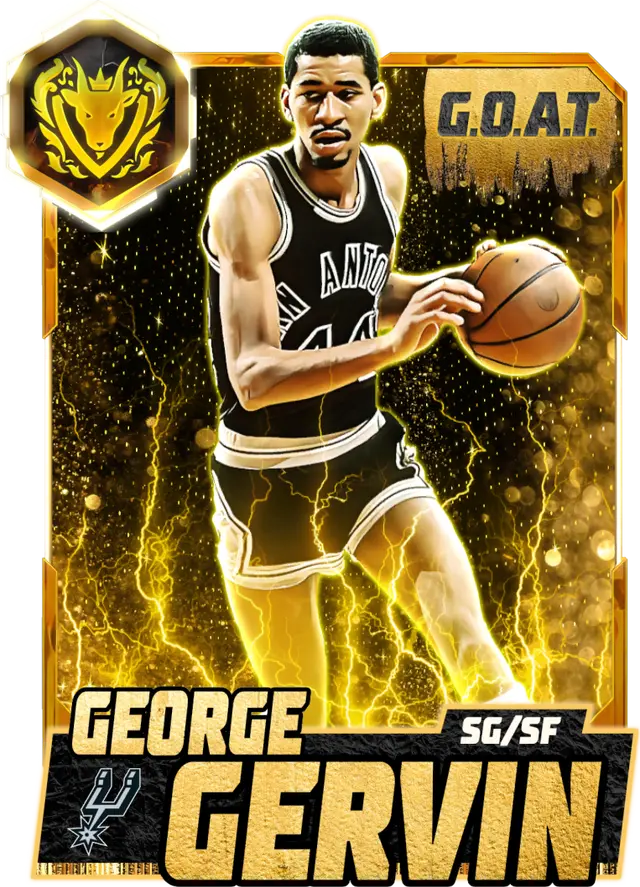 (GOAT) George Gervin (99 OVR)