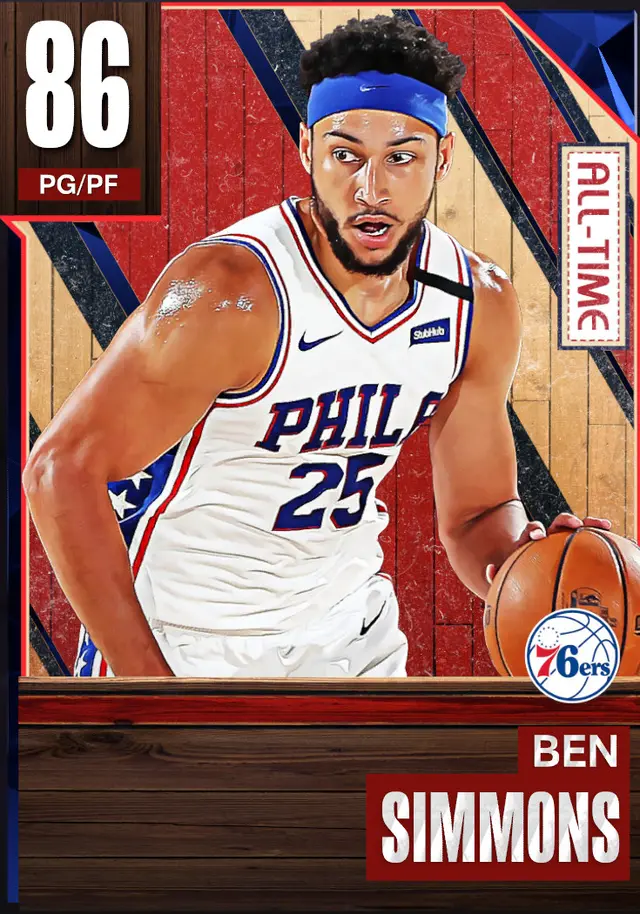 (SAPPHIRE) Ben Simmons (86 OVR)