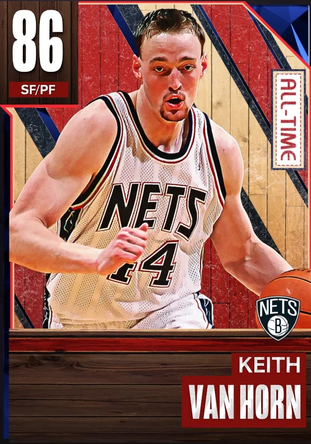 (SAPPHIRE) Keith Van Horn (86 OVR)