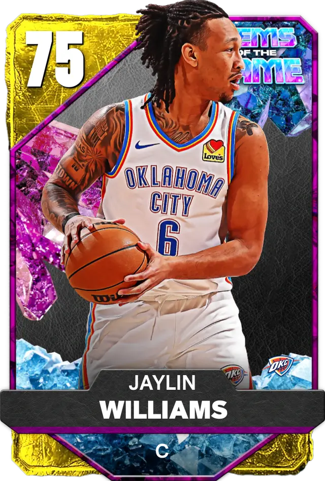(GOLD) Jaylin Williams (75 OVR)