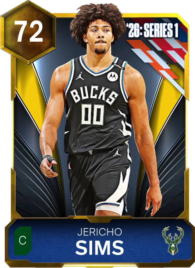 (GOLD) Jericho Sims (72 OVR)