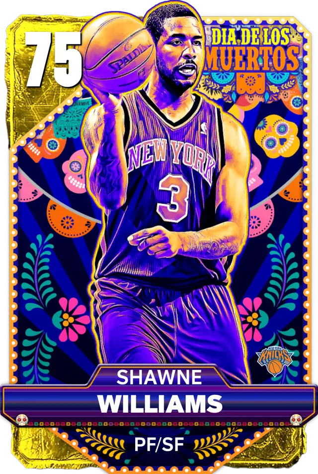 (GOLD) Shawne Williams (75 OVR)