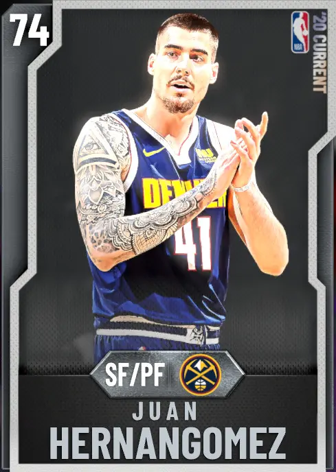 (SILVER) Juan Hernangomez (74 OVR)