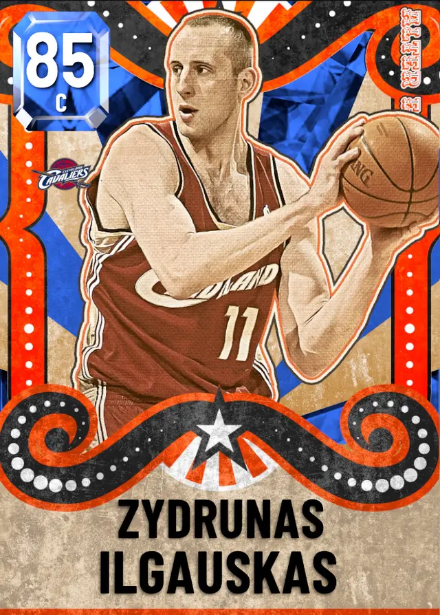 (SAPPHIRE) Zydrunas Ilgauskas (85 OVR)