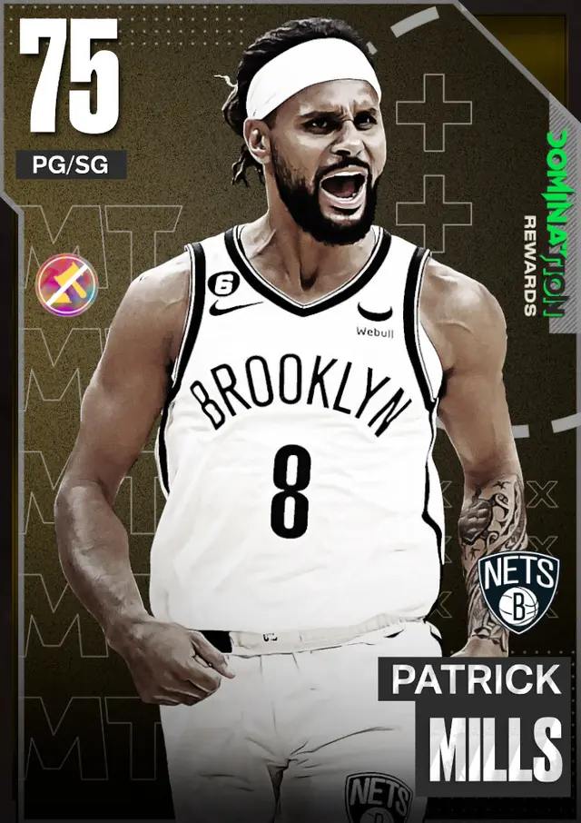 (GOLD) Patrick Mills (75 OVR)