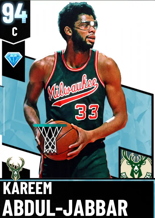 (DIAMOND) Kareem Abdul-Jabbar (94 OVR)