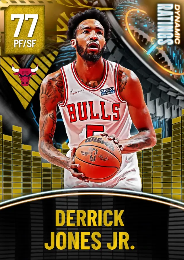 (GOLD) Derrick Jones Jr. (77 OVR)