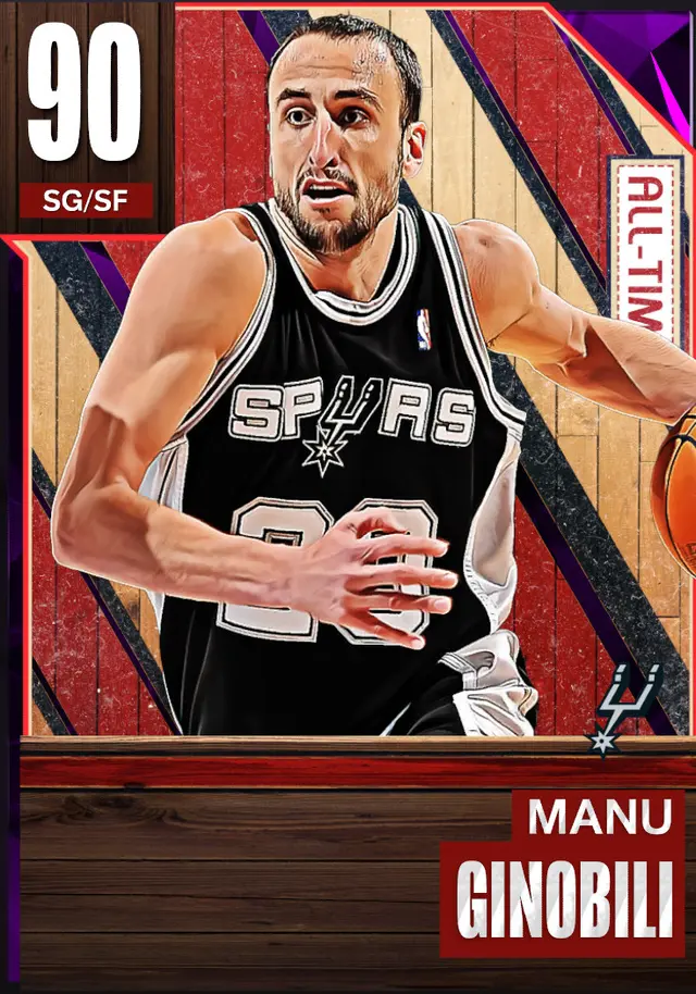 (AMETHYST) Manu Ginobili (90 OVR)
