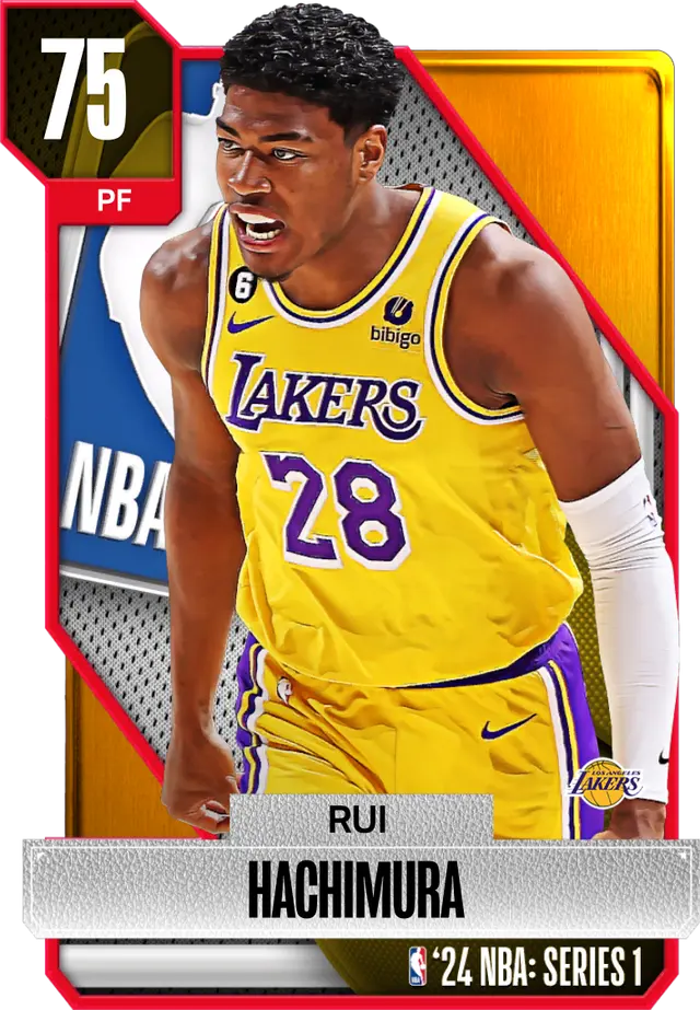 (GOLD) Rui Hachimura (75 OVR)