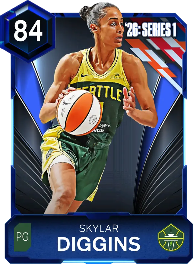 (SAPPHIRE) Skylar Diggins (84 OVR)