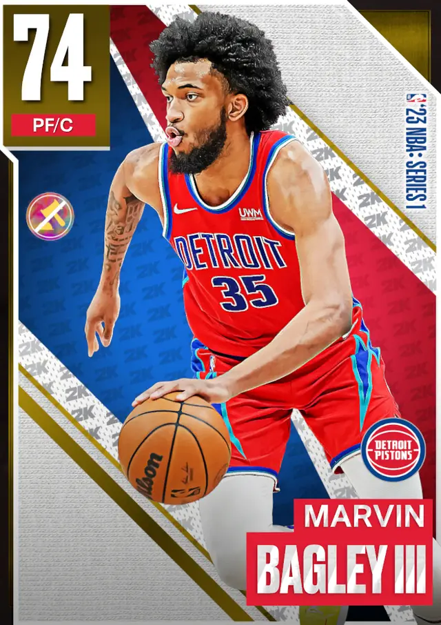 (GOLD) Marvin Bagley III (74 OVR)