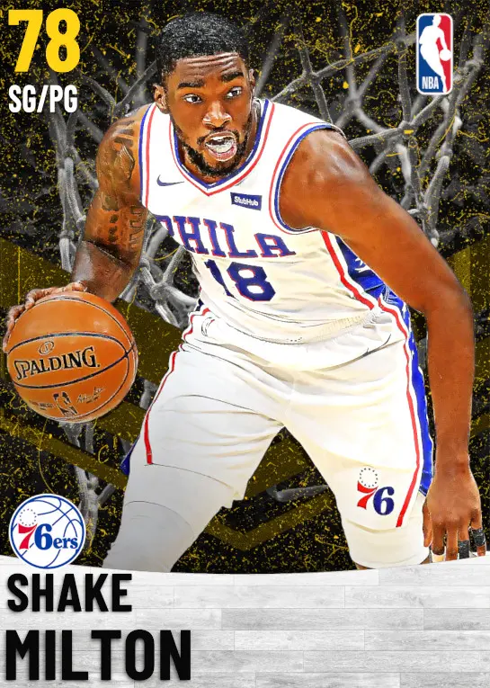 (GOLD) Shake Milton (78 OVR)
