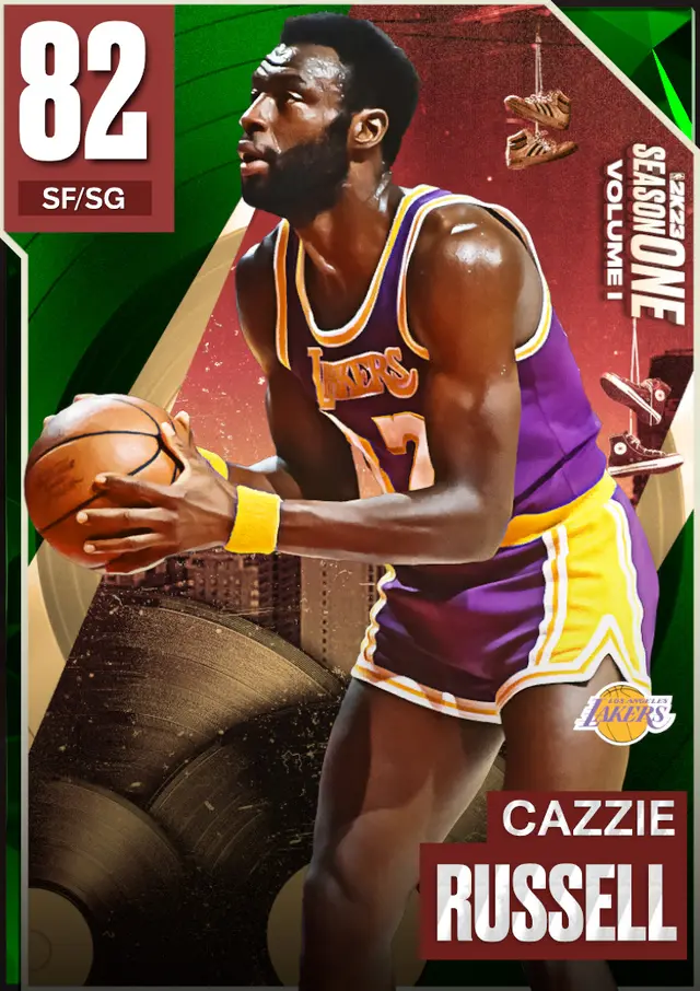 (EMERALD) Cazzie Russell (82 OVR)