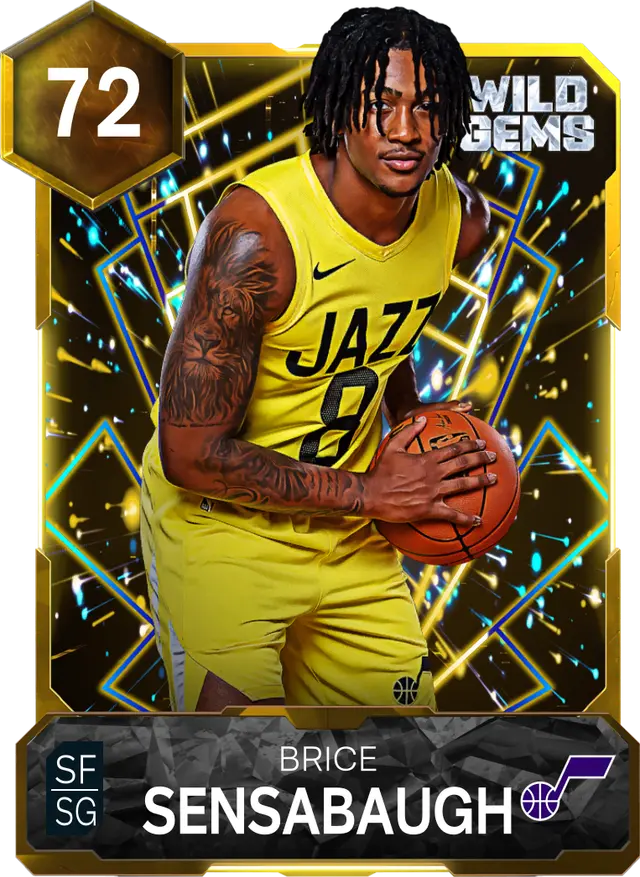 (GOLD) Brice Sensabaugh (72 OVR)