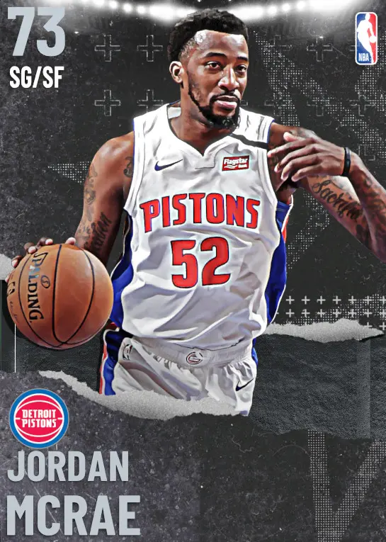 (SILVER) Jordan McRae (73 OVR)