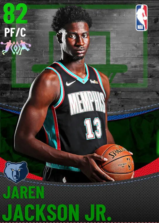 (EMERALD) Jaren Jackson Jr. (82 OVR)