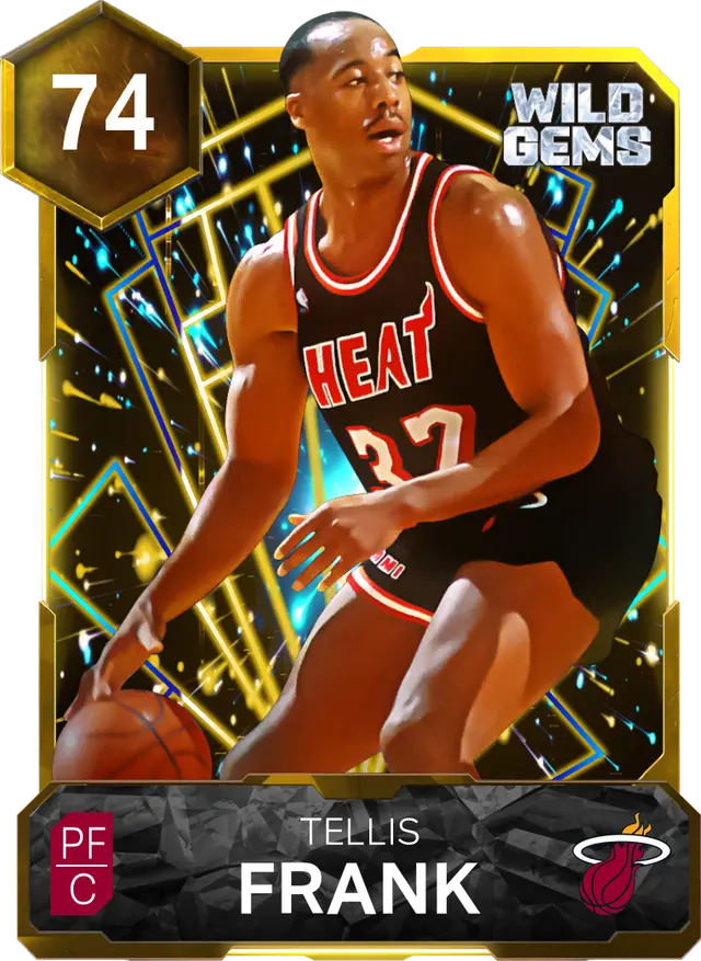 74 Tellis Frank | Gold Wild Gems