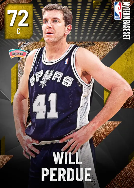 (GOLD) Will Perdue (72 OVR)