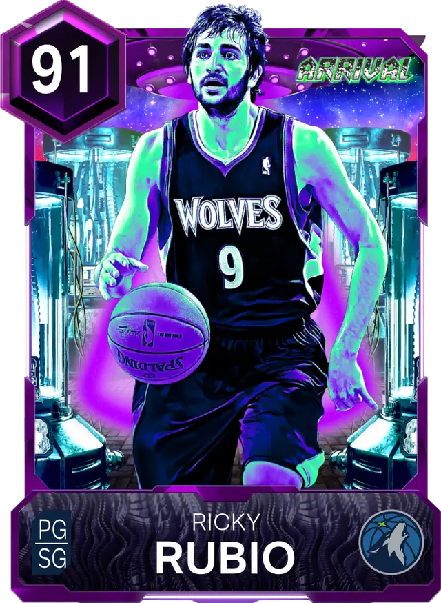(AMETHYST) Ricky Rubio (91 OVR)